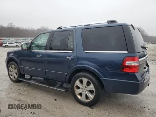 2015 Ford Expedition Platinum with VIN 1FMJU1MT4FEF46424, listed as a Copart auction lot 51551175 with 238,259 mi miles and Clean title. Bid and sale history available at DreamBid. Image 2.