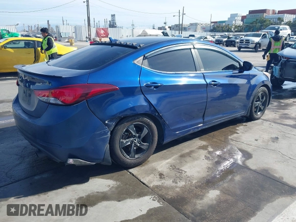 2015 Hyundai Elantra SE z VIN 5NPDH4AE0FH646713, wystawiony jako IAAI lot #41913551 z przebiegiem 107 598 mil mil oraz . Historia ofert i sprzedaży dostępna na DreamBid. Obrazek 4.