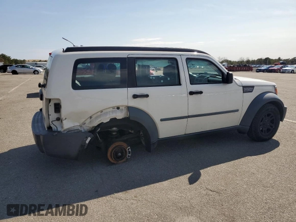 2008 Dodge Nitro SXT with VIN 1D8GU28K08W209303, listed as a Copart auction lot 52744775 with 209,066 mi miles and Salvage Title. Bid and sale history available at carsss.com. Image 3.
