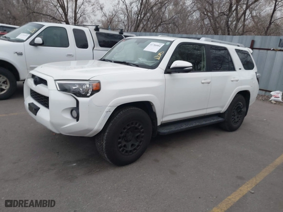 2017 Toyota 4Runner SR5 with VIN JTEZU5JR2H5162857, listed as a IAAI auction lot 41786004 with 93,437 mi miles. Bid and sale history available at carsss.com. Image 17.