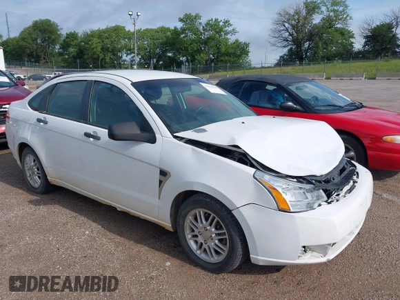 2008 Ford Focus SE with VIN 1FAHP35N18W265206, listed as a IAAI auction lot 42563966 with 122,103 mi miles and . Bid and sale history available at DreamBid. Image 1.