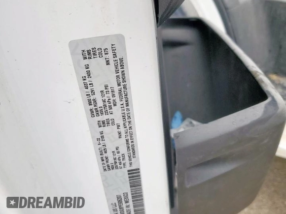 2023 Ram ProMaster Cargo with VIN 3C6LRVDG8PE506207, listed as a Copart auction lot 53910875 with 33,889 mi miles and Salvage Title. Bid and sale history available at carsss.com. Image 13.