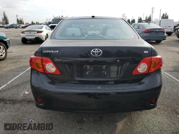 2010 Toyota Corolla with VIN 1NXBU4EE3AZ356201, listed as a Copart auction lot 44550225 with 184,453 mi miles and Non Repairable. Bid and sale history available at carsss.com. Image 6.