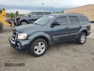 2008 Dodge Durango SLT with VIN 1D8HD48N78F148025, listed as a Copart auction lot 54393415 with 191,250 mi miles and Salvage title. Bid and sale history available at DreamBid. Image 1.