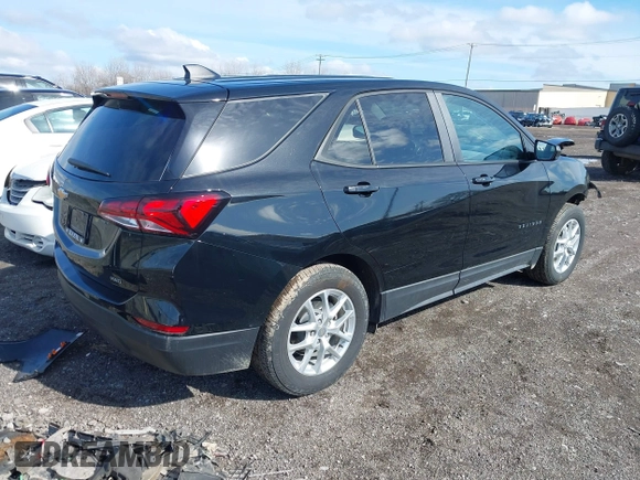 2024 Chevrolet Equinox LS z VIN 3GNAXSEG5RL261018, wystawiony jako IAAI lot #41937730 z przebiegiem 4 636 mil mil oraz . Historia ofert i sprzedaży dostępna na DreamBid. Obrazek 4.