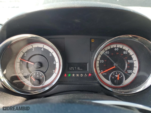 2012 Dodge Grand Caravan SXT with VIN 2C4RDGCG1CR197297, listed as a Copart auction lot 44719835 with 125,716 mi miles and Salvage Title. Bid and sale history available at carsss.com. Image 9.