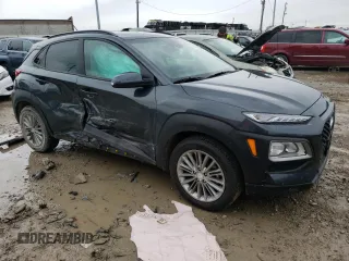 2020 Hyundai Kona SEL with VIN KM8K22AA1LU523042, listed as a Copart auction lot 71106232 with 42,282 mi miles. Bid and sale history available at carsss.com. Image 4.