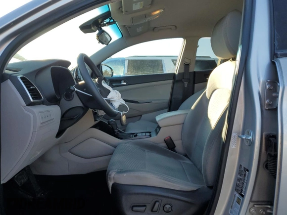 2021 Hyundai Tucson SEL with VIN KM8J33ALXMU310043, listed as a Copart auction lot 45398195 with 139,632 mi miles and Salvage title. Bid and sale history available at DreamBid. Image 7.