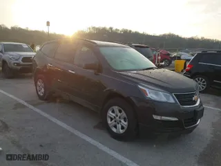 2016 Chevrolet Traverse LS with VIN 1GNKRFKD3GJ314044, listed as a IAAI auction lot 41211246 with 122,650 mi miles. Bid and sale history available at carsss.com. Image 1.