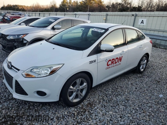 2014 Ford Focus SE with VIN 1FADP3F20EL396384, listed as a Copart auction lot 42198185 with 79,861 mi miles and Salvage Title. Bid and sale history available at carsss.com. Image 1.