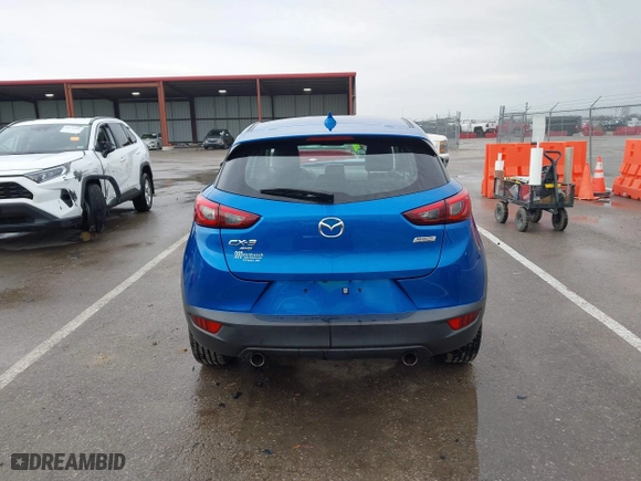 2016 Mazda CX-3 Touring with VIN JM1DKBC77G0112529, listed as a IAAI auction lot 41852258 with 134,412 mi miles. Bid and sale history available at carsss.com. Image 16.