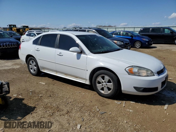2010 Chevrolet Impala LT with VIN 2G1WB5EN1A1131572, listed as a Copart auction lot 54410605 with 188,432 mi miles and Non Repairable. Bid and sale history available at DreamBid. Image 4.