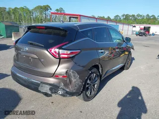 2016 Nissan Murano S with VIN 5N1AZ2MGXGN128770, listed as a IAAI auction lot 41952583 with 147,646 mi miles. Bid and sale history available at carsss.com. Image 4.