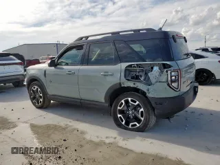 2024 Ford Bronco Sport Outer Banks with VIN 3FMCR9C67RRE16594, listed as a Copart auction lot 64382965 with 14,329 mi miles and Salvage title. Bid and sale history available at DreamBid. Image 2.