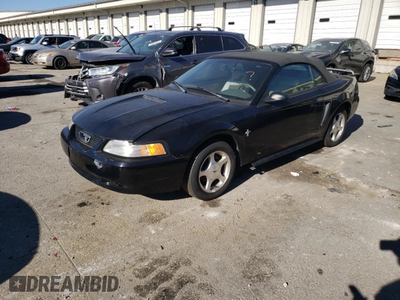 2001 Ford Mustang Deluxe with VIN 1FAFP44471F181371, listed as a Copart auction lot 75958284 with 200,853 mi miles and Clean Title. Bid and sale history available at carsss.com. Image 1.