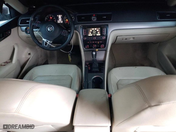 2015 Volkswagen Passat 1.8T SE w/Sunroof & Nav with VIN 1VWBT7A36FC061293, listed as a Copart auction lot 87869685 with 197,532 mi miles and Salvage Title. Bid and sale history available at carsss.com. Image 8.