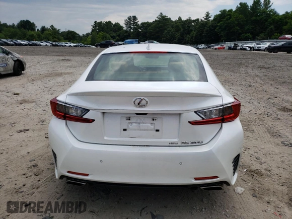 2017 Lexus RC with VIN JTHSM5BC1H5003410, listed as a Copart auction lot 62877934 with 83,551 mi miles and Salvage Title. Bid and sale history available at carsss.com. Image 6.