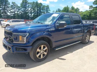2018 Ford F-150 XL with VIN 1FTEW1CP9JKC48708, listed as a IAAI auction lot 42625137 with 209,479 mi miles and . Bid and sale history available at DreamBid. Image 17.
