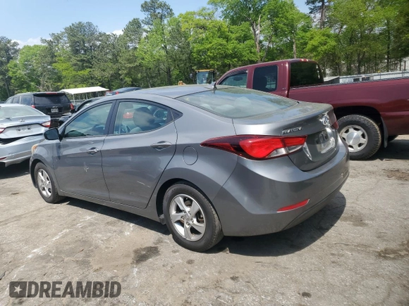 2014 Hyundai Elantra SE with VIN 5NPDH4AE3EH459318, listed as a Copart auction lot 52464215 with 167,861 mi miles and Salvage Title. Bid and sale history available at DreamBid. Image 2.