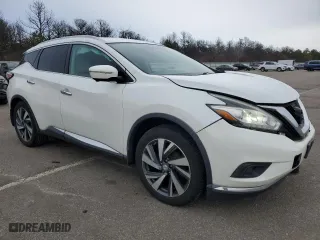 2015 Nissan Murano SL with VIN 5N1AZ2MH7FN206221, listed as a Copart auction lot 52401835 with 172,611 mi miles and Salvage Title. Bid and sale history available at carsss.com. Image 4.