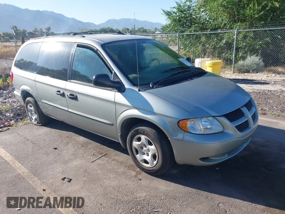 2003 Dodge Caravan SE with VIN 1D4GP24303B188329, listed as a IAAI auction lot 42532703 with 184,018 mi miles and . Bid and sale history available at DreamBid. Image 1.