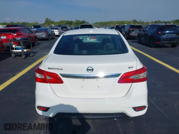 2017 Nissan Sentra SV with VIN 3N1AB7AP9HY251753, listed as a IAAI auction lot 42392583 with 134,889 mi miles and . Bid and sale history available at DreamBid. Image 16.