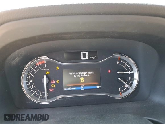 2016 Honda Pilot EX-L with VIN 5FNYF6H54GB053400, listed as a Copart auction lot 53511895 with 197,353 mi miles and Clean Title. Bid and sale history available at DreamBid. Image 9.