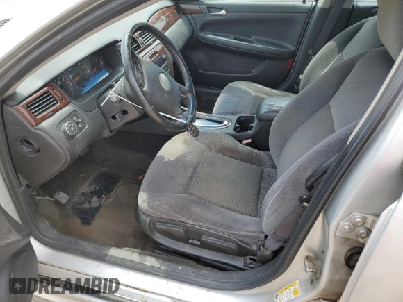2011 Chevrolet Impala LT Fleet with VIN 2G1WG5EK6B1159232, listed as a Copart auction lot 57641355 with 225,383 mi miles and Salvage title. Bid and sale history available at DreamBid. Image 7.