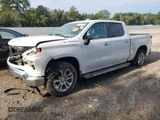 2024 Chevrolet Silverado 1500 LTZ with VIN 1GCUDGEDXRZ262224, listed as a Copart auction lot 67531464 with Not Provided miles and Salvage Title. Bid and sale history available at DreamBid. Image 1.