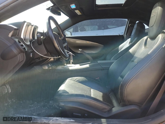 2015 Chevrolet Camaro SS with VIN 2G1FK1EJ0F9223447, listed as a Copart auction lot 50059375 with 29,412 mi miles and Salvage Title. Bid and sale history available at carsss.com. Image 7.
