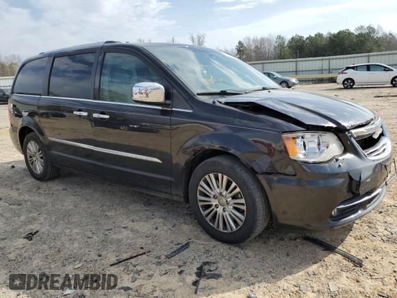 2014 Chrysler Town & Country Limited with VIN 2C4RC1GG2ER228697, listed as a Copart auction lot 43359615 with 144,579 mi miles and Salvage Title. Bid and sale history available at DreamBid. Image 4.