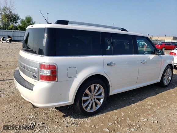 2018 Ford Flex Limited EcoBoost with VIN 2FMHK6DT0JBA14402, listed as a Copart auction lot 65554044 with 103,286 mi miles and Salvage Title. Bid and sale history available at carsss.com. Image 3.