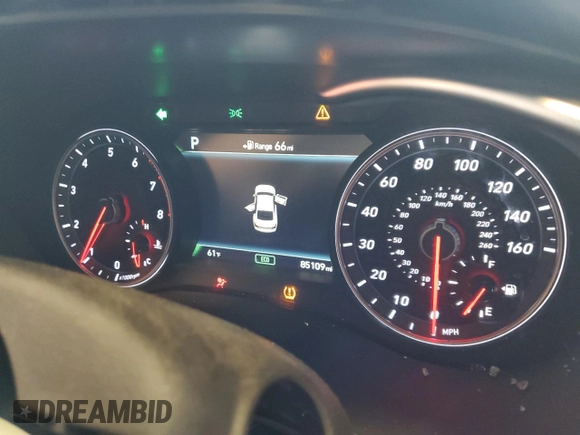 2019 Genesis G70 2.0T Advanced with VIN KMTG64LA1KU026869, listed as a Copart auction lot 70709004 with 85,109 mi miles and Salvage Title. Bid and sale history available at carsss.com. Image 9.