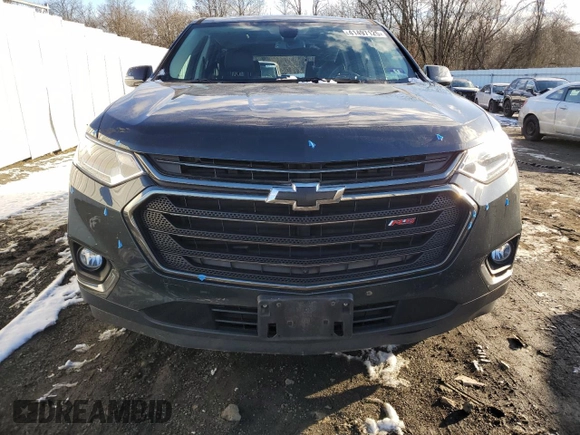2019 Chevrolet Traverse RS with VIN 1GNEVJKW9KJ252218, listed as a Copart auction lot 41497125 with 56,342 mi miles and Salvage Title. Bid and sale history available at carsss.com. Image 5.