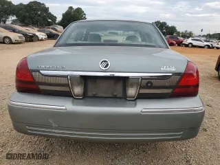 2006 Mercury Grand Marquis GS with VIN 2MEFM74V26X618488, listed as a Copart auction lot 70314314 with 110,190 mi miles and Salvage Title. Bid and sale history available at carsss.com. Image 6.