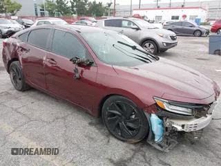 2019 Honda Insight Touring with VIN 19XZE4F93KE007802, listed as a IAAI auction lot 42153996 with Not provided miles and . Bid and sale history available at DreamBid. Image 1.