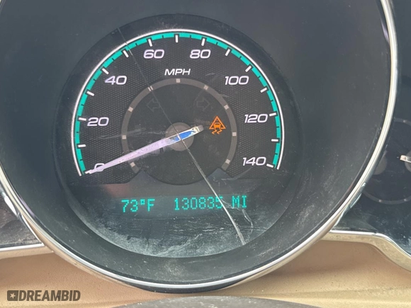 2010 Chevrolet Malibu LS w/1LS with VIN 1G1ZB5EB6AF196056, listed as a Copart auction lot 53687215 with 130,835 mi miles and Clean Title. Bid and sale history available at carsss.com. Image 8.