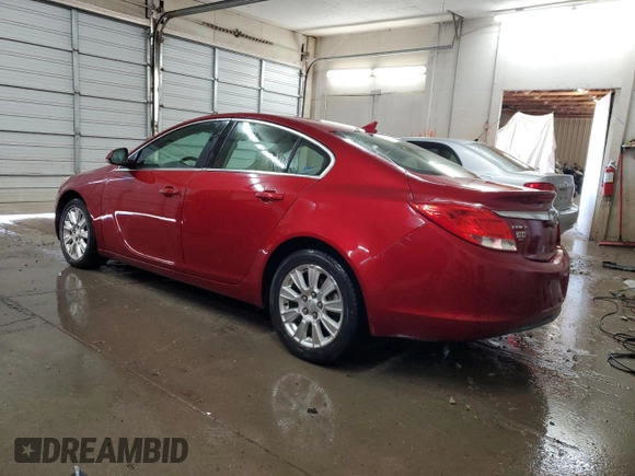 2012 Buick Regal with VIN 2G4GR5ER5C9213573, listed as a Copart auction lot 82206884 with 44,535 mi miles and Salvage Title. Bid and sale history available at carsss.com. Image 2.