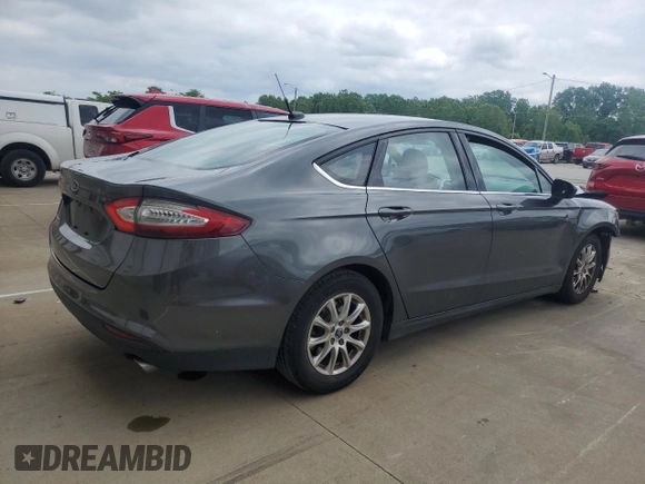 2016 Ford Fusion S with VIN 1FA6P0G70G5133272, listed as a Copart auction lot 59923945 with 76,994 mi miles and Salvage title. Bid and sale history available at DreamBid. Image 3.