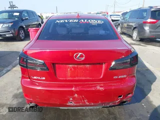 2009 Lexus IS 250 with VIN JTHBK262X95099772, listed as a IAAI auction lot 41625820 with 86,807 mi miles. Bid and sale history available at carsss.com. Image 16.