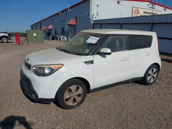 2014 Kia Soul with VIN KNDJN2A21E7056478, listed as a IAAI auction lot 42016501 with 203,500 mi miles. Bid and sale history available at carsss.com. Image 2.