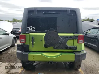 2018 Jeep Wrangler JK Unlimited Sahara with VIN 1C4BJWEG3JL840921, listed as a Copart auction lot 72616184 with 85,179 mi miles and Salvage Title. Bid and sale history available at carsss.com. Image 6.