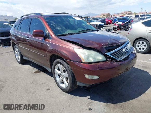 2009 Lexus RX 350 with VIN JTJGK31U899852422, listed as a IAAI auction lot 41976623 with 139,836 mi miles and . Bid and sale history available at DreamBid. Image 1.