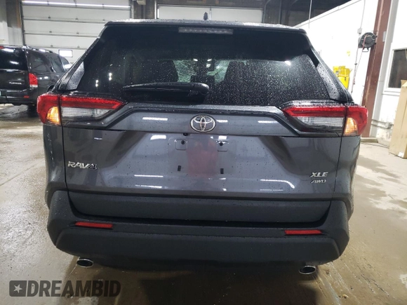 2025 Toyota RAV4 XLE Premium with VIN 2T3A1RFV6SC507039, listed as a Copart auction lot 54594125 with 7,962 mi miles and Salvage title. Bid and sale history available at DreamBid. Image 6.