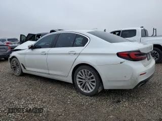 2021 BMW 5 Series 540i with VIN WBA53BJ01MWW93023, listed as a Copart auction lot 43146455 with Not Provided miles and Salvage Title. Bid and sale history available at DreamBid. Image 2.