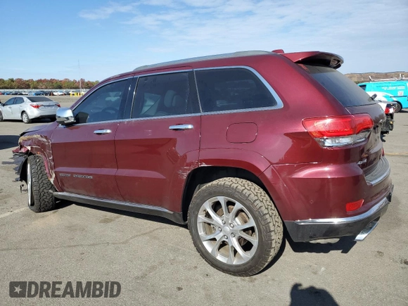 2019 Jeep Grand Cherokee Summit with VIN 1C4RJFJT3KC595525, listed as a Copart auction lot 77857234 with 67,104 mi miles and Salvage Title. Bid and sale history available at carsss.com. Image 2.