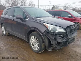2017 Buick Envision Preferred with VIN LRBFXASA6HD153616, listed as a IAAI auction lot 41691446 with 82,345 mi miles. Bid and sale history available at carsss.com. Image 1.