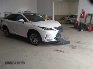 2021 Lexus RX with VIN 2T2JZMDA0MC295323, listed as a IAAI auction lot 42006747 with 45,160 mi miles. Bid and sale history available at carsss.com. Image 1.