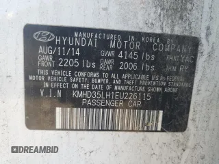 2014 Hyundai Elantra GT with VIN KMHD35LH1EU226115, listed as a Copart auction lot 81619074 with 163,526 mi miles and Clean Title. Bid and sale history available at carsss.com. Image 12.