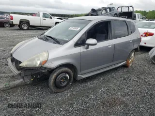 2007 Honda Fit Sport with VIN JHMGD37667S009247, listed as a Copart auction lot 52100505 with 154,019 mi miles and Non Repairable. Bid and sale history available at carsss.com. Image 1.